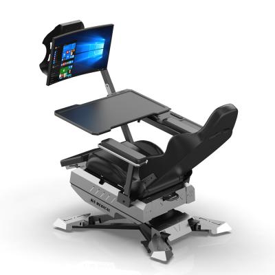 China Swivel Ergonomic Gaming Chair Cockpit Gaming Chair Adjustable Height for sale