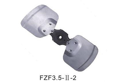 China Workshop Ventilation Metal Axial Blade FZF Series 2/3/4/5/6 Blade for sale
