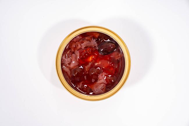 Rose Peach Gum Dessert – Collagen-Rich Herbal Beauty Food