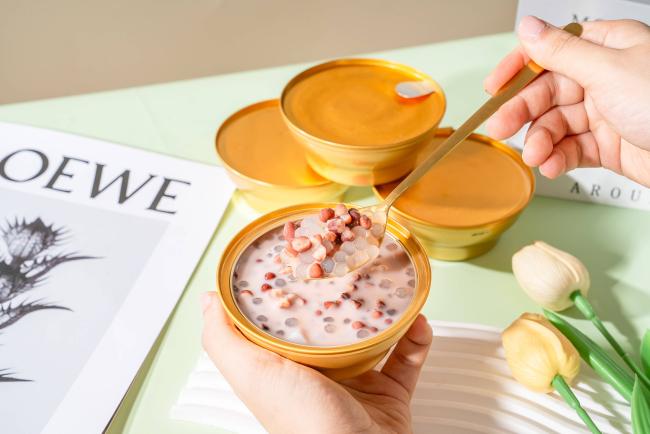 Red Bean Sago Dessert