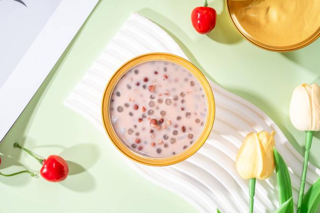 Red Bean Sago Dessert