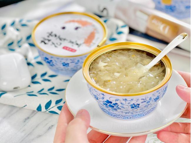 Osmanthus Tremella Soup – Herbal Dessert for Skin and Lung Health