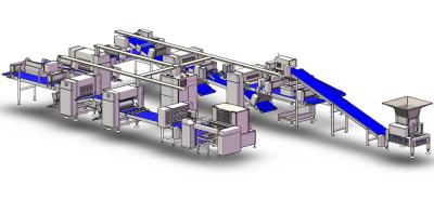 China G850 High Automation Croissant Maker Production Line With Industrial Capacity for sale