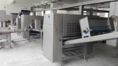 China Línea de pan Pita industrial del proyecto, maquinaria modificada para requisitos particulares del pan Pita con la solución de llavero en venta