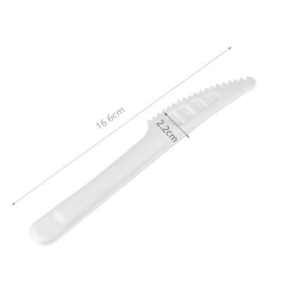 China Eco Friendly Compostable Cutlery Plant Based Sugarcane Bagasse Pulp Knife for sale
