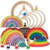 Wooden Rainbow Stacker