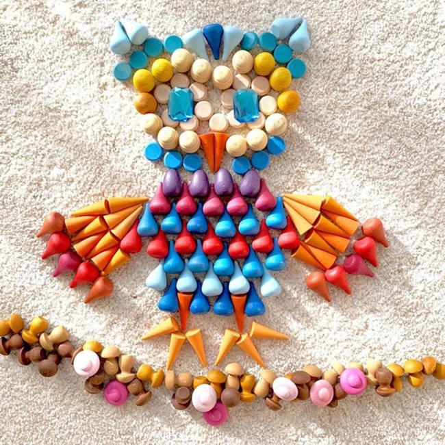 Wooden Rainbow Loose Parts Educational Play Set Colorful Waldorf Toy Montessori Stacking Blocks for Kids Toddler Preschool Baby Wooden Rainbow Loose Parts Educational Play Set Colorful Waldorf Toy Montessori Stacking Blocks for Kids Toddler Preschool Baby