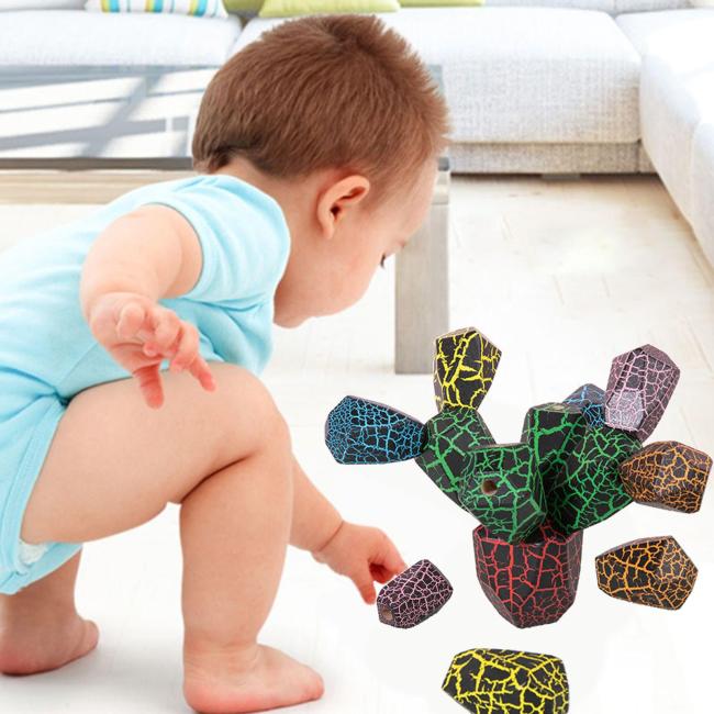 Fun Balancing Cactus Stacking Toy Perception Toys for Preschool Toddlers Fun Balancing Cactus Stacking Toy Perception Toys for Preschool Toddlers