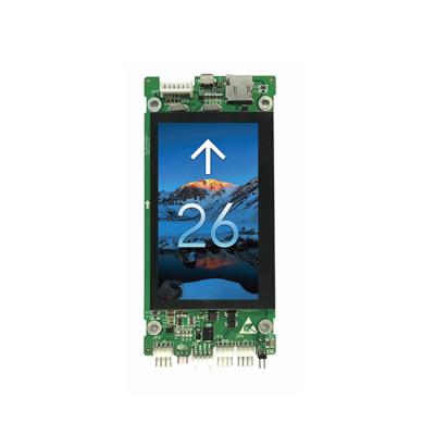 China Lift Spare Parts Cop Lop 4.3 Inch TFT Display Board For Elevator Control Panel for sale