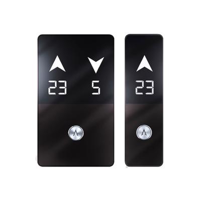 China Duplex 24V Elevator LOP Llift Touch Lop Cop Call Panel With Two Buttons for sale
