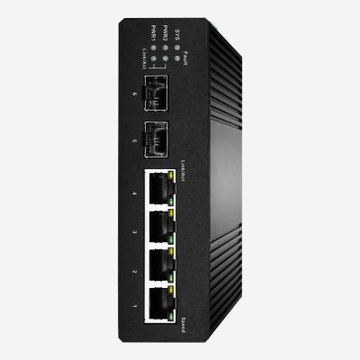 China 12Gbps Industrial VlAN Gigabit Switch Layer 2+ Manage DIN Rail Mount QoS VLAN ACL for sale