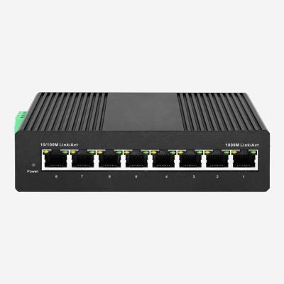 China 20Gbps Easy Smart Industrial Gigabit PoE Switch With 8 PoE RJ45 Ports for sale