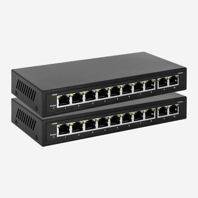 China Conecta tu red sin problemas con el switch Ethernet no administrado RJ45 de 10 a 100 Mbps en venta