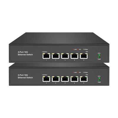 China Desktop Mounting Unmanaged Ethernet Switch With VLAN Support And More for sale