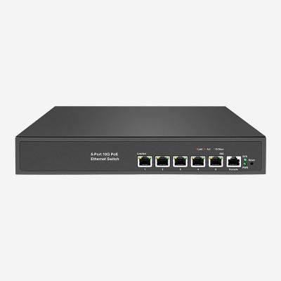 China Speed Data Transfer With 10gb PoE Ethernet Switch SSH Security, 5 10Gbps RJ45 Port for sale