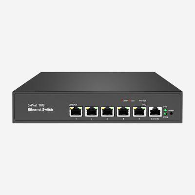 China 5 10G Adaptive RJ45 Seamless Connectivity 10gb Layer 3 Switch With QoS / VLAN Support en venta