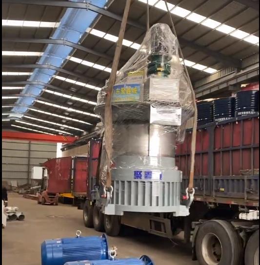 Ring Die Wood Pellet Production Line 50Hz Voltage Output 1500-2000 Kg/H