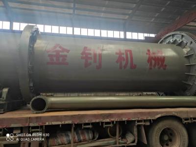 China GHG Drum Rotary Wood Sawdust Dryer With Cyclone Wood Shavings Dryer for sale