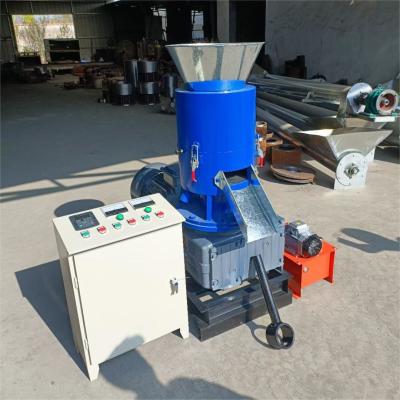 China Máquina para hacer pellets de madera SKJ300 para la venta con capacidad de matrices y conchas de rodillo basado en su necesidad en venta