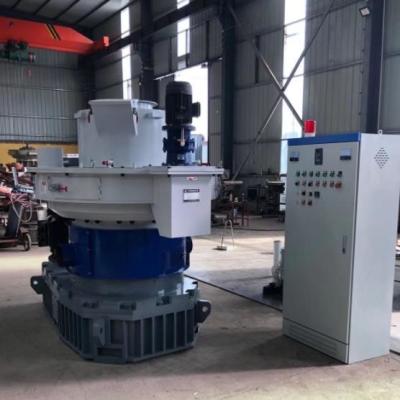 Chine Machine à granulés à base de coton à 380V 90kw Ring Die Rice Husk Pellet Machine à vendre