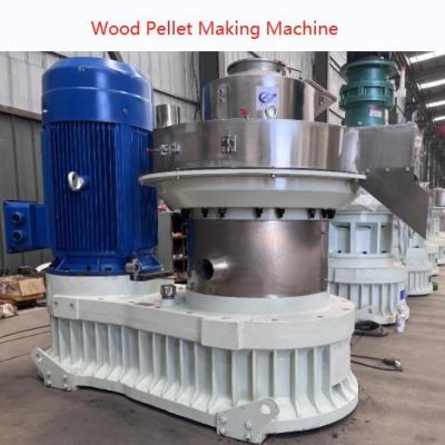 China Máquina de molino de pellets de madera vertical 1500-2000Kg/h Máquina de molino de pellets de aserrín en venta