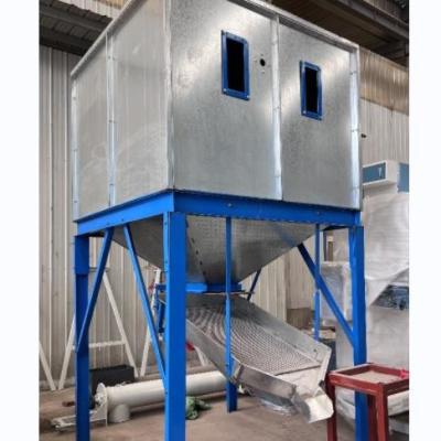 China 1.5m3 Cooler de pellets contra-fluxo para resfriar os pellets de moinho de pellets à venda