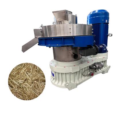 China 6-10mm Ring Die Wood Pellet Machine Automatic Grease Pump Wood Pellet Maker for sale