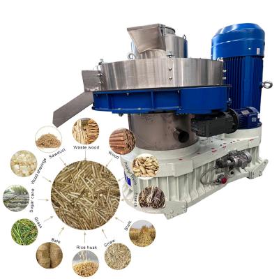 China Diámetro 6 mm-10 mm Maquina de pellets de madera Molino de pellets de biomasa en venta