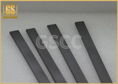 China Solid Wood Working Carbide Wear Strips / High Toughness Carbide Square Bar for sale