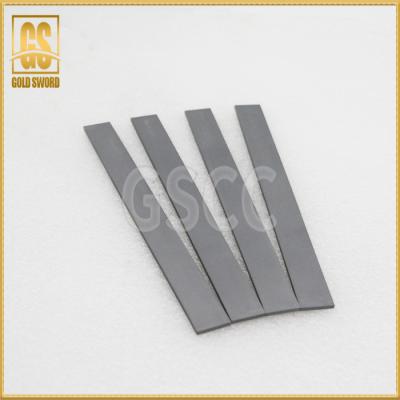 China HRA90 Gray Tungsten Carbide Flat Strips Stock for sale