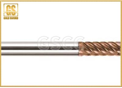 China 100% Virgin Solid Carbide End Mill HRC45 Hardness Corrosion Resistance for sale