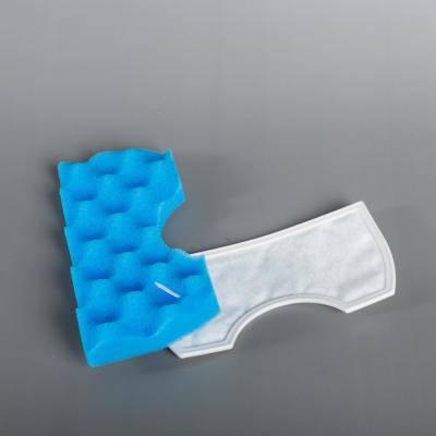 China White Blue Sponge Foam Microfiber Vacuum Cleaner HEPA Filter for sale