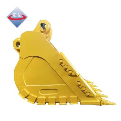China Industry 3.5cbm Cat Heavy Duty Excavator Buckets HRC52 Excavator Bucket With Thumb for sale