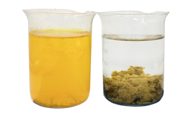 Dye wastewater treatment