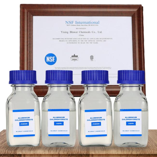 Bluwat Aluminum Chlorohydrate packaging