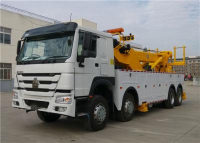 China O caminhão de reboque profissional 8x4 do Wrecker 371hp 40T 12 roda 40 toneladas de caminhão de reboque comercial à venda