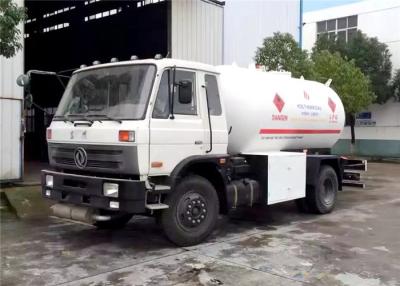 中国 Dongfeng 4x2 Bobtail LPGのトラック10M3満ちるトラック5トンの10000L 5T LPGの 販売のため