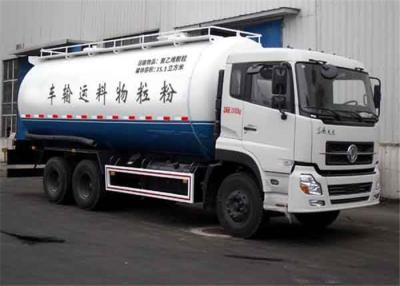 China Dongfeng 6x4 Bulk Cement Trailer , 20 Tons - 40 Tons Cement Powder Truck for sale