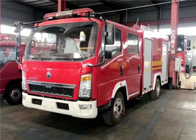中国 SINOTRUCK水泡の消火活動のトラック、HOWO 4x2の収容車の消火活動のトラック 販売のため