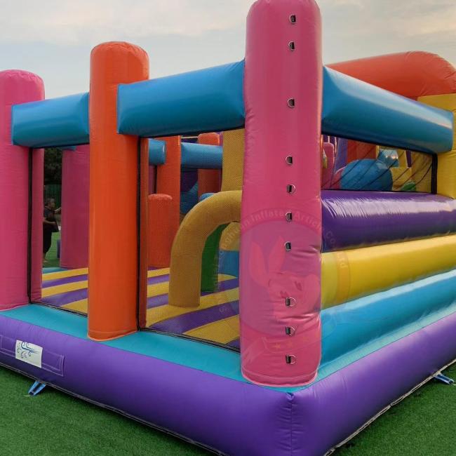 Custom Inflatable Bounce House Slide Combo for Land Amusement Park