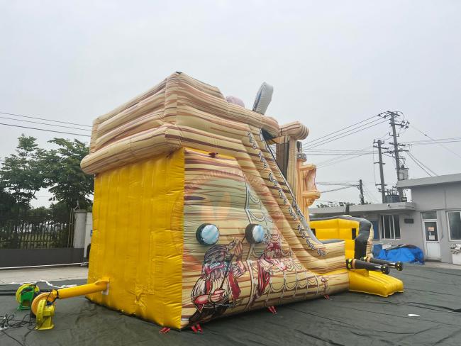 Pirate Ship Inflatable Amusement Park Commercial Playground