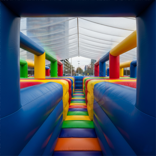 Custom Inflatable Maze for Outdoor Team Challenge Events