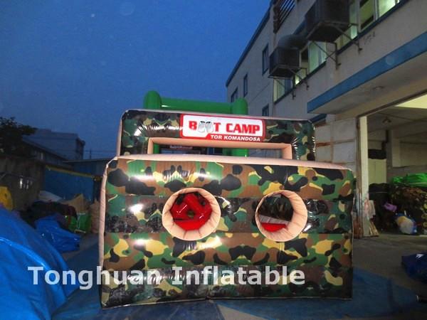 Inflatable Obstacle Course Custom Challenge Track Outdoor Team Race Game Climbing Tunnel Slide Module