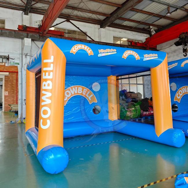 Portable Inflatable Soccer Goal Custom Sports Gate Outdoor Football Training Event Rental Activity Structure
