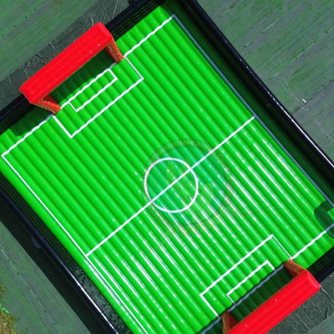 Inflatable Soccer Field Custom Football Court Sports Arena Bouncer Playground Indoor Outdoor Activity Equipment