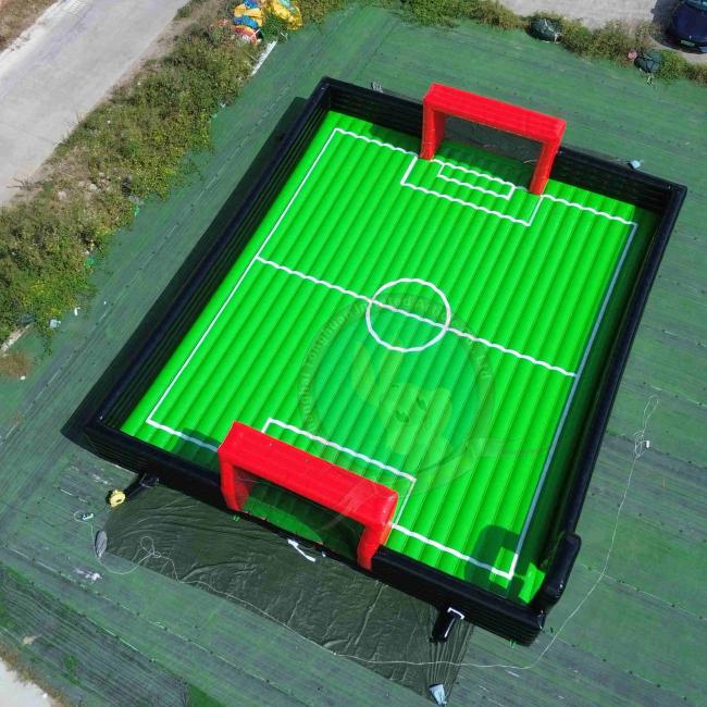 Inflatable Soccer Field Custom Football Court Sports Arena Bouncer Playground Indoor Outdoor Activity Equipment