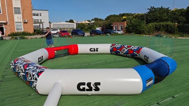 Custom Inflatable Soccer Field Portable Football Arena