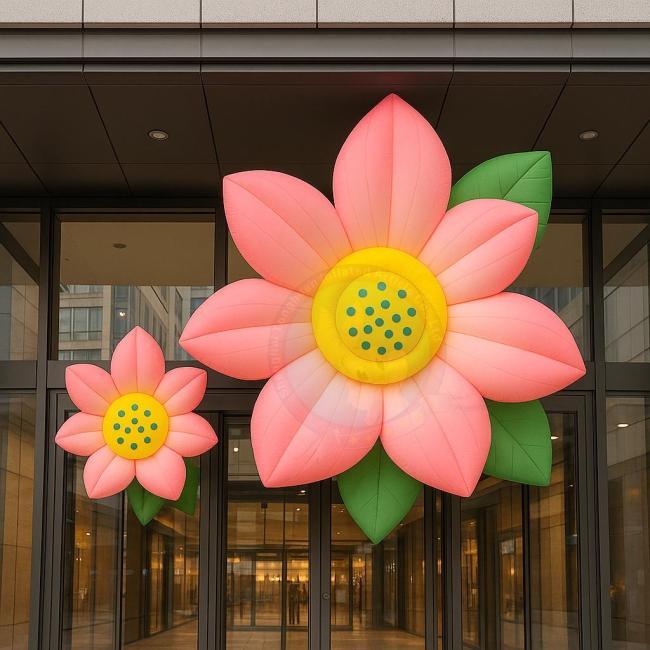 Custom Inflatable Flower Decoration for Event Display