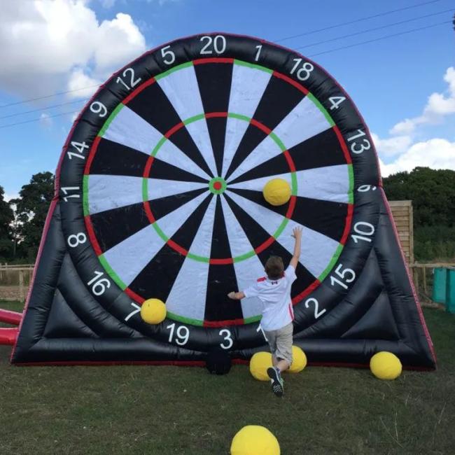 Inflatable Target Game Custom Dart Board Outdoor Interactive Game Children Party Commercial Rental