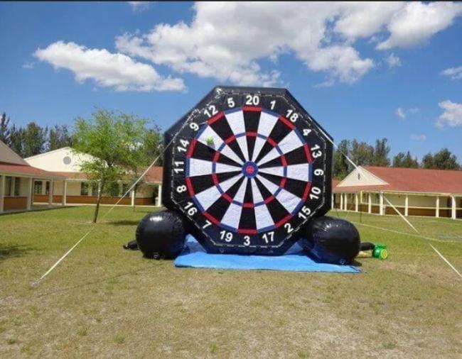 Inflatable Target Game Custom Dart Board Outdoor Interactive Game Children Party Commercial Rental